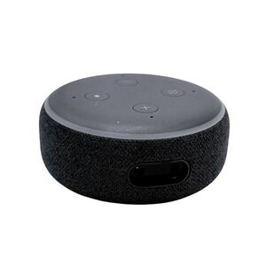 Amazon Echo Dot (3rd Generation) Smart Speaker – Charcoal | Tested & Working